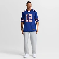 Men's Nike Jim Kelly Royal Buffalo Bills Game Retired Player Jersey