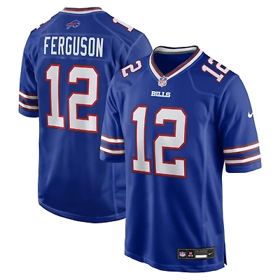 Maillot de joueur retraité Nike Joe Ferguson Royal Buffalo Bills Game pour homme