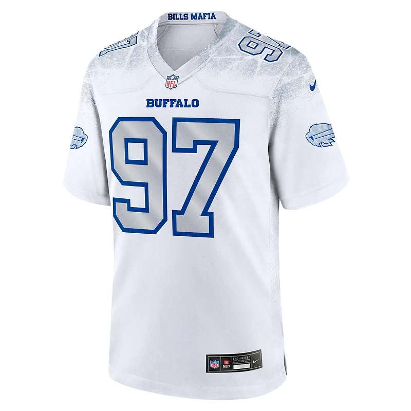 Men's Nike Joey Bosa White Buffalo Bills 2025 Rivalries Collection Game Jersey