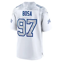 Men's Nike Joey Bosa White Buffalo Bills 2025 Rivalries Collection Game Jersey