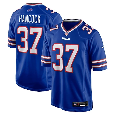 Men's Nike Jordan Hancock  Royal Buffalo Bills Team Game Jersey