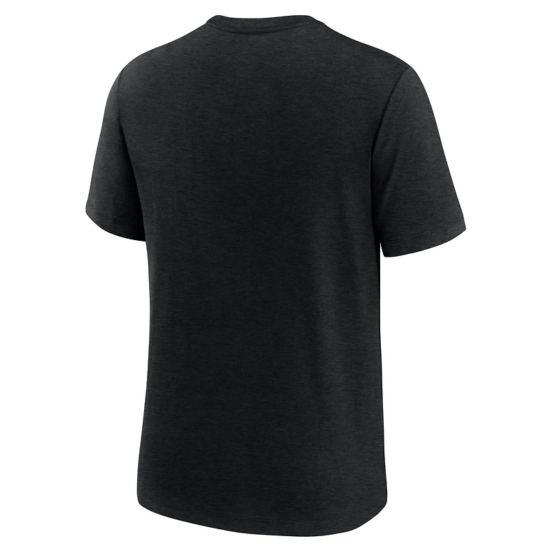 Men's Nike Josh Allen Heather Black Buffalo Bills Player Graphic T-Shirt