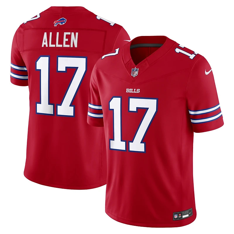 Men's Nike Josh Allen Royal Buffalo Bills Vapor F.U.S.E. Stitched Limited Jersey