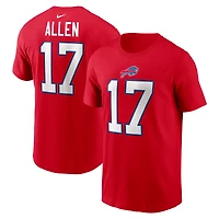 V110793 Bills 65N 17 Josh Allen 25 Maillot Nike Player N&N SST TEEMENNUM pour homme N199-65N-81F-XZ0 #1