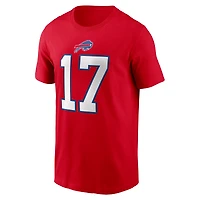 V110793 Bills 65N 17 Josh Allen 25 Maillot Nike Player N&N SST TEEMENNUM pour homme N199-65N-81F-XZ0 #1