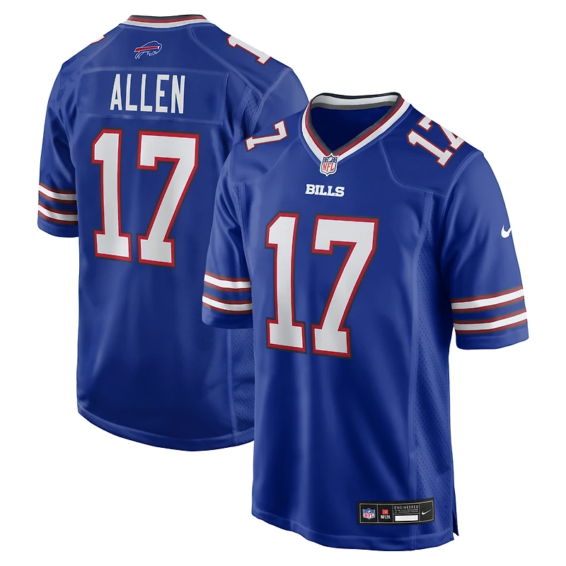 Nike Josh Allen Royal Buffalo Bills pour homme - Maillot de match