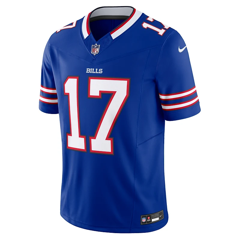 Men's Nike Josh Allen Royal Buffalo Bills Team Vapor F.U.S.E. Limited Jersey