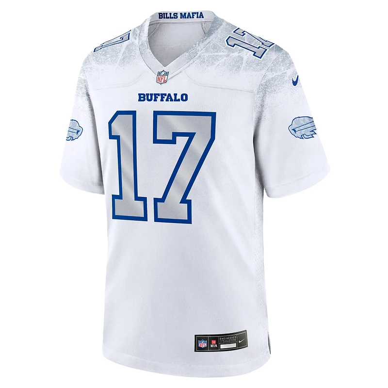Men's Nike Josh Allen White Buffalo Bills 2025 Rivalries Collection Game Jersey