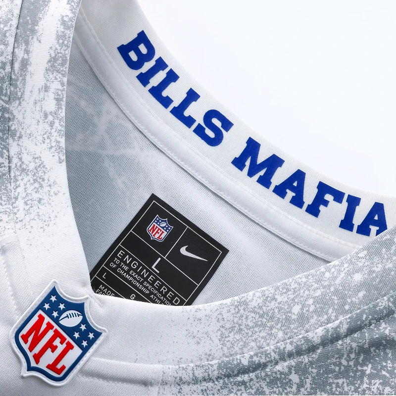 Men's Nike Josh Allen White Buffalo Bills 2025 Rivalries Collection Game Jersey