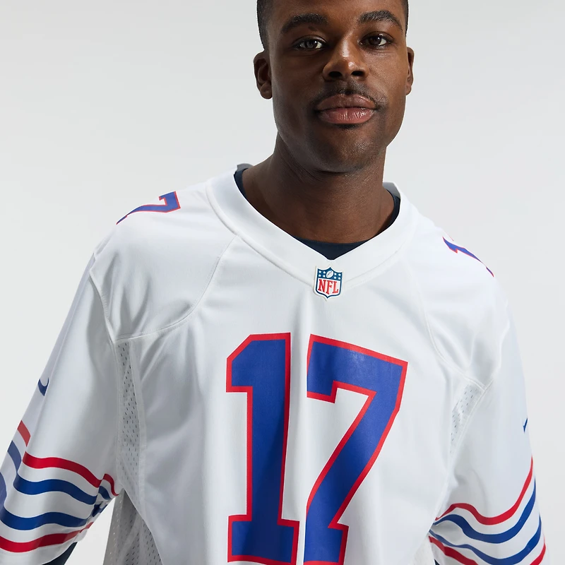 Men's Nike Josh Allen White Buffalo Bills Alternate Game Player Jersey