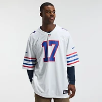 Maillot Nike Josh Allen pour homme, blanc, joueur de jeu alternatif des Buffalo Bills