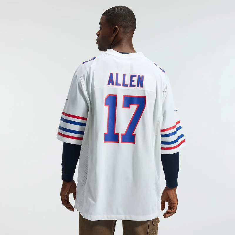 Men's Nike Josh Allen White Buffalo Bills Alternate Game Player Jersey