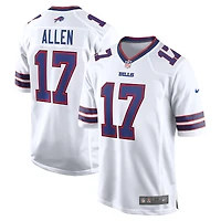 Maillot Nike Josh Allen blanc des Buffalo Bills pour homme