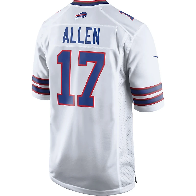 Maillot de joueur match Nike Josh Allen des Buffalo Bills blanc pour homme