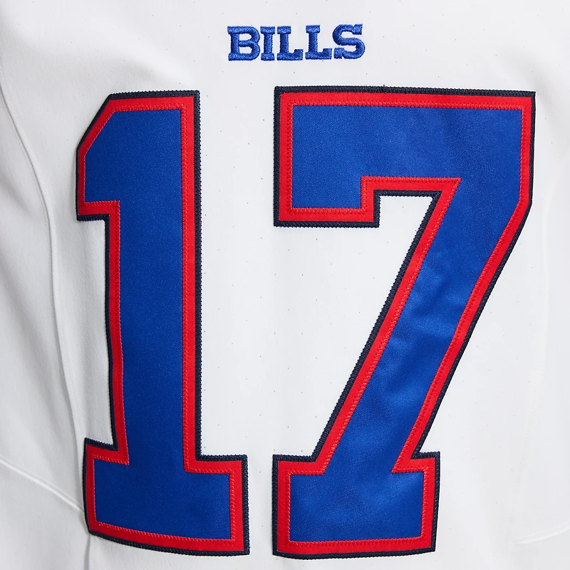 Men's Nike Josh Allen White Buffalo Bills  Vapor F.U.S.E. Elite Jersey