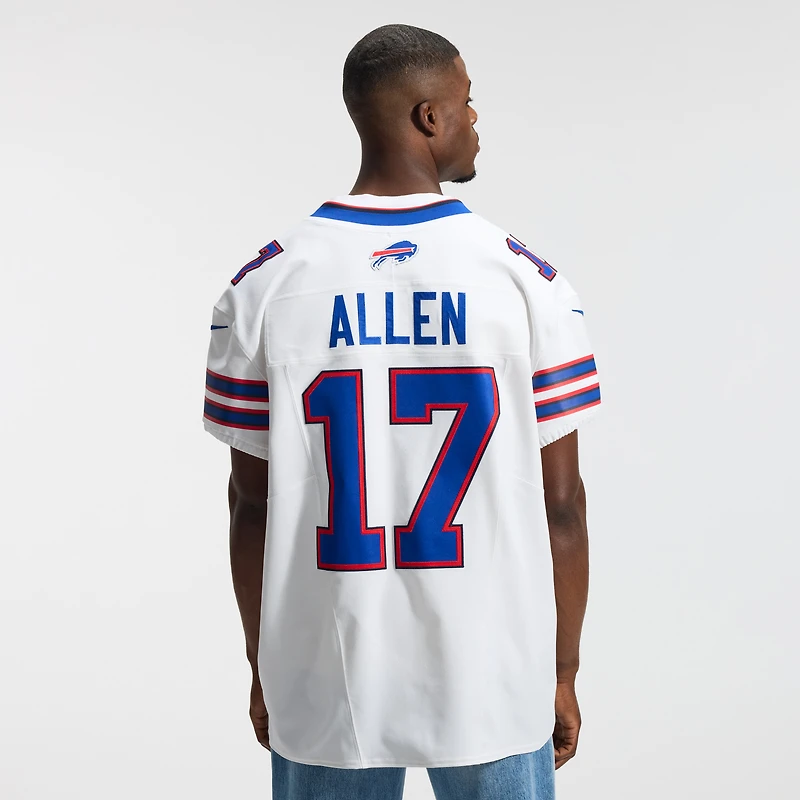 Maillot Nike Vapor F.U.S.E. Elite blanc Josh Allen Buffalo Bills pour homme