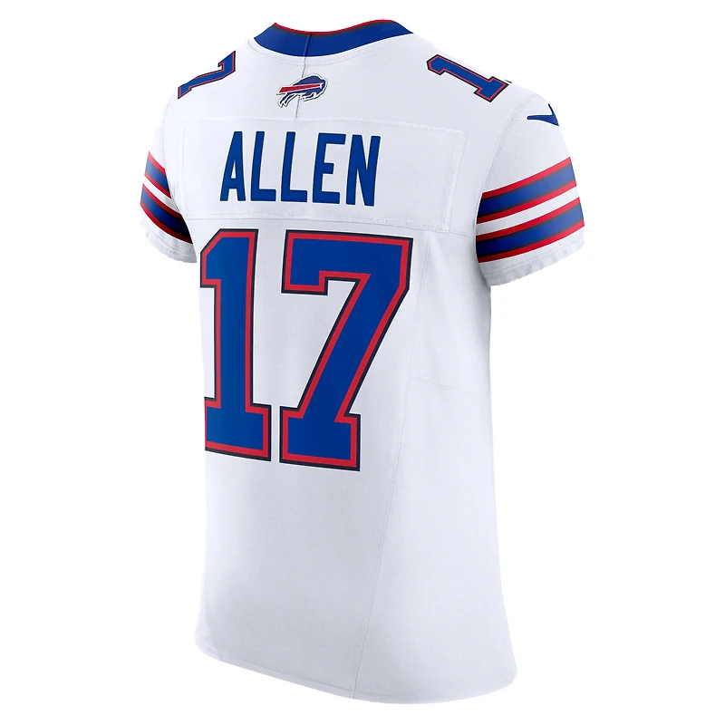 Maillot Nike Vapor F.U.S.E. Elite blanc Josh Allen Buffalo Bills pour homme