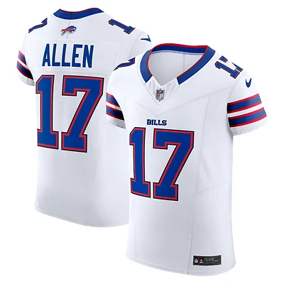 Men's Nike Josh Allen White Buffalo Bills  Vapor F.U.S.E. Elite Jersey