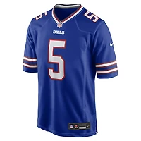 Men's Nike Josh Palmer  Royal Buffalo Bills Team Game Jersey