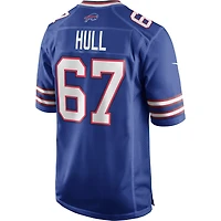 Maillot de joueur retraité Nike Kent Hull Royal Buffalo Bills Game pour homme