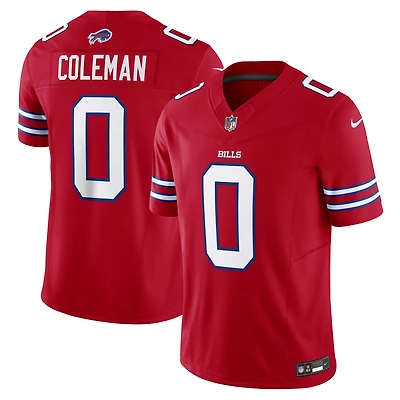 Maillot Nike Keon Coleman rouge des Buffalo Bills Alternate Vapor F.U.S.E. Limited pour homme