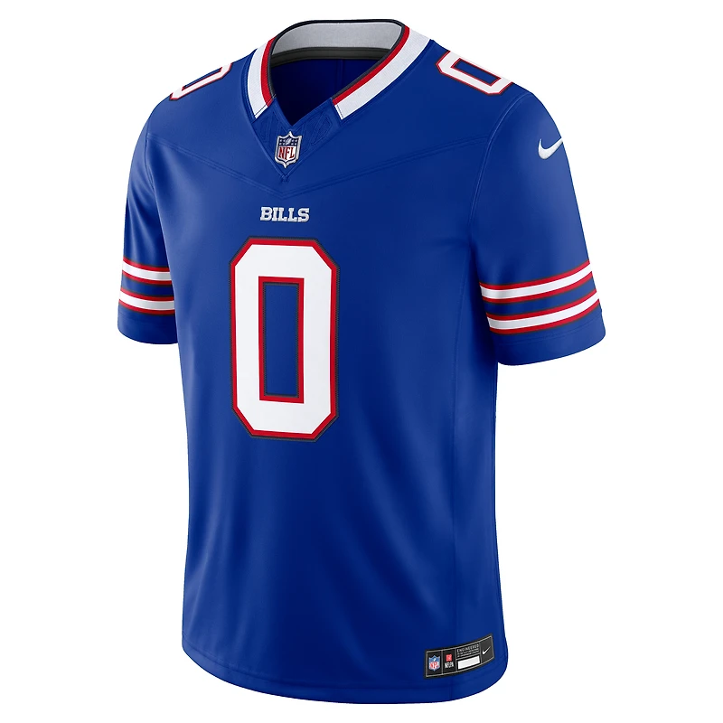 Men's Nike Keon Coleman Royal Buffalo Bills Vapor F.U.S.E. Stitched Limited Jersey