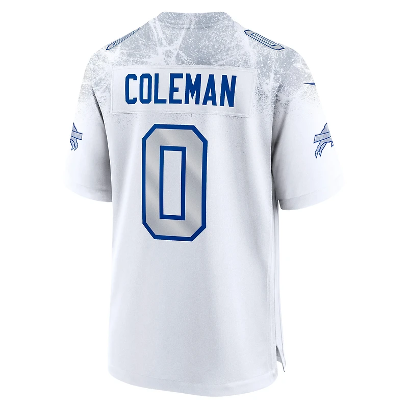 Men's Nike Keon Coleman White Buffalo Bills 2025 Rivalries Collection Game Jersey