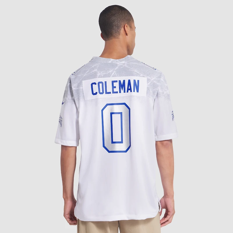 Men's Nike Keon Coleman White Buffalo Bills 2025 Rivalries Collection Game Jersey