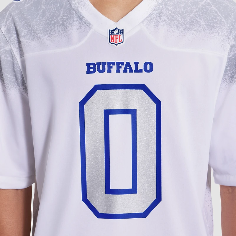 Men's Nike Keon Coleman White Buffalo Bills 2025 Rivalries Collection Game Jersey