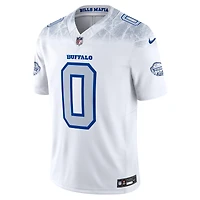 Men's Nike Keon Coleman White Buffalo Bills 2025 Rivalries Collection Stitched Limited Jersey