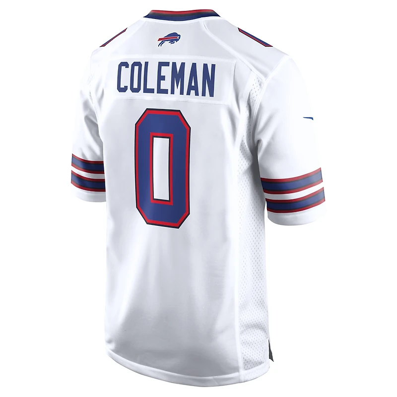 Maillot de match Nike Keon Coleman des Buffalo Bills pour homme, blanc