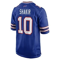Men's Nike Khalil Shakir Royal Buffalo Bills Game Jersey