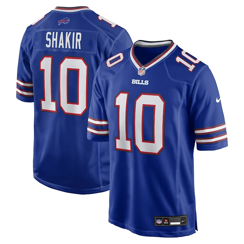 Maillot de match Nike Khalil Shakir Royal Buffalo Bills pour homme
