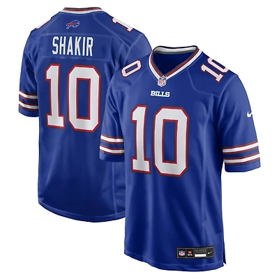 Maillot de match Nike Khalil Shakir Royal Buffalo Bills pour homme