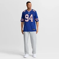 Men's Nike Landon Jackson  Royal Buffalo Bills Team Game Jersey