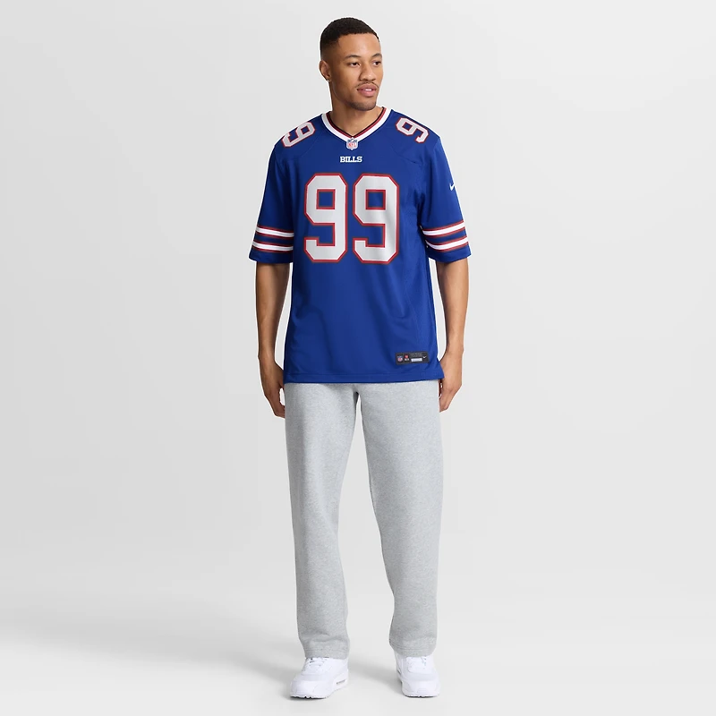 Maillot Nike Larry Ogunjobi Royal Buffalo Bills pour homme