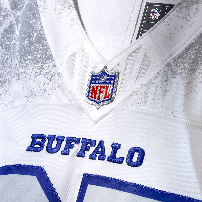 Men's Nike Matt Milano White Buffalo Bills 2025 Rivalries Collection Limited Jersey