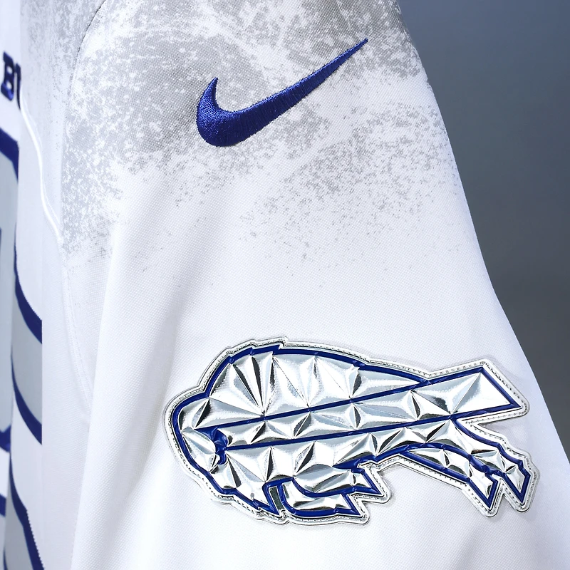 Maillot Nike Matt Milano blanc Buffalo Bills Collection Rivalités 2025 pour homme, édition limitée cousue