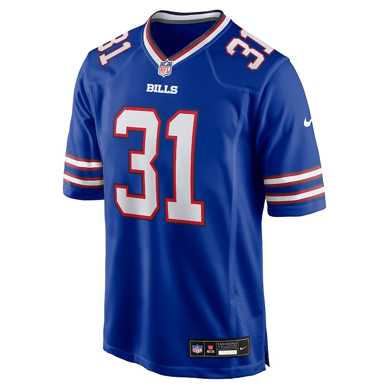Men's Nike Maxwell Hairston Royal Buffalo Bills 2025 NFL Draft First Round Pick Game Jersey