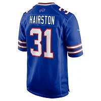 Men's Nike Maxwell Hairston Royal Buffalo Bills 2025 NFL Draft First Round Pick Game Jersey
