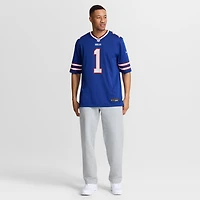 Men's Nike Mecole Hardman  Royal Buffalo Bills Team Game Jersey