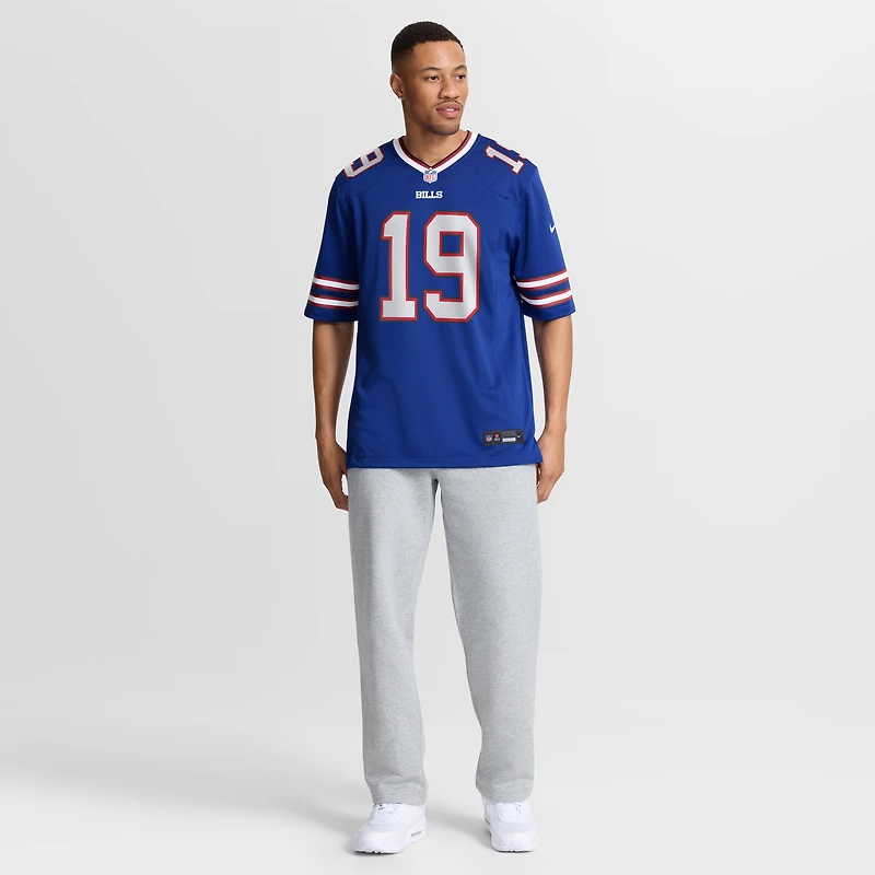 Men's Nike Mitch Wishnowsky  Royal Buffalo Bills Team Game Jersey