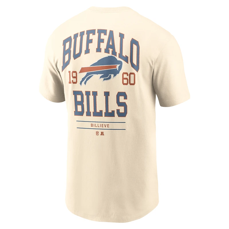 Men's Nike Natural Buffalo Bills Freestyle Essential T-Shirt