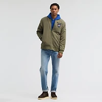 Men's Nike Olive Buffalo Bills 2025 Salute to Service Sideline Full-Zip Bomber Jacket