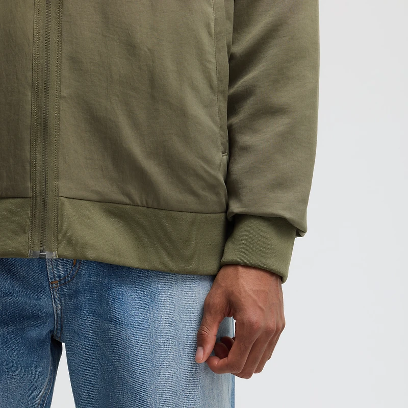 Men's Nike Olive Buffalo Bills 2025 Salute to Service Sideline Full-Zip Bomber Jacket