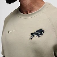 Men's Nike Olive Buffalo Bills Tech Fleece Raglan Sweatshirt