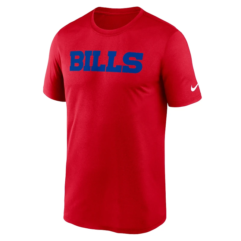 Men's Nike Royal Buffalo Bills Primetime Legend Wordmark Dri-FIT T-Shirt