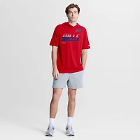 T-shirt à capuche Nike rouge Buffalo Bills pour homme