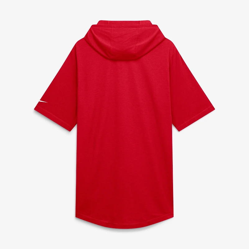 T-shirt à capuche Nike rouge Buffalo Bills pour homme