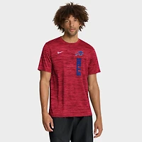 T-shirt Nike Dri-FIT Velocity rouge Buffalo Bills pour homme